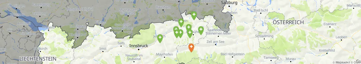 Map view for Pharmacies emergency services nearby Rettenschöss (Municipality, Tirol) (45)